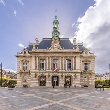 3 Stars Cozy Bright ,levallois For 2 * Levallois-Perret